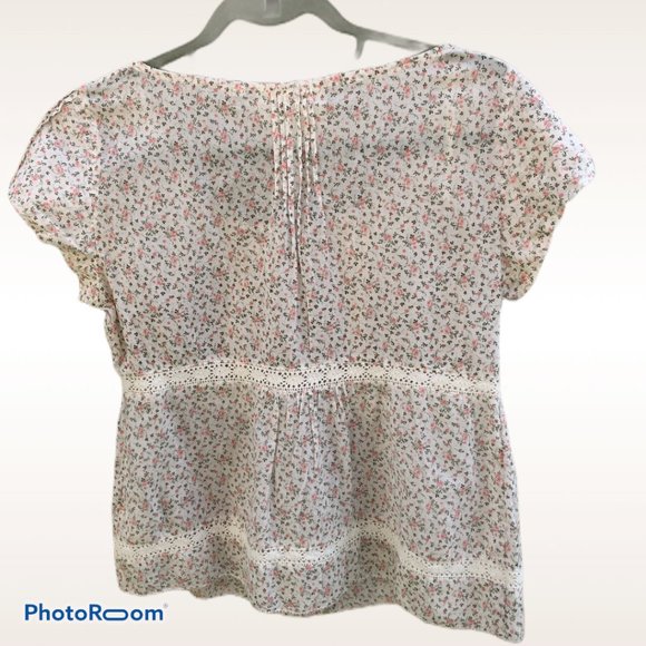 L.O.G.G. by H&M Women's Size 6 Blouse - Picture 2 of 6